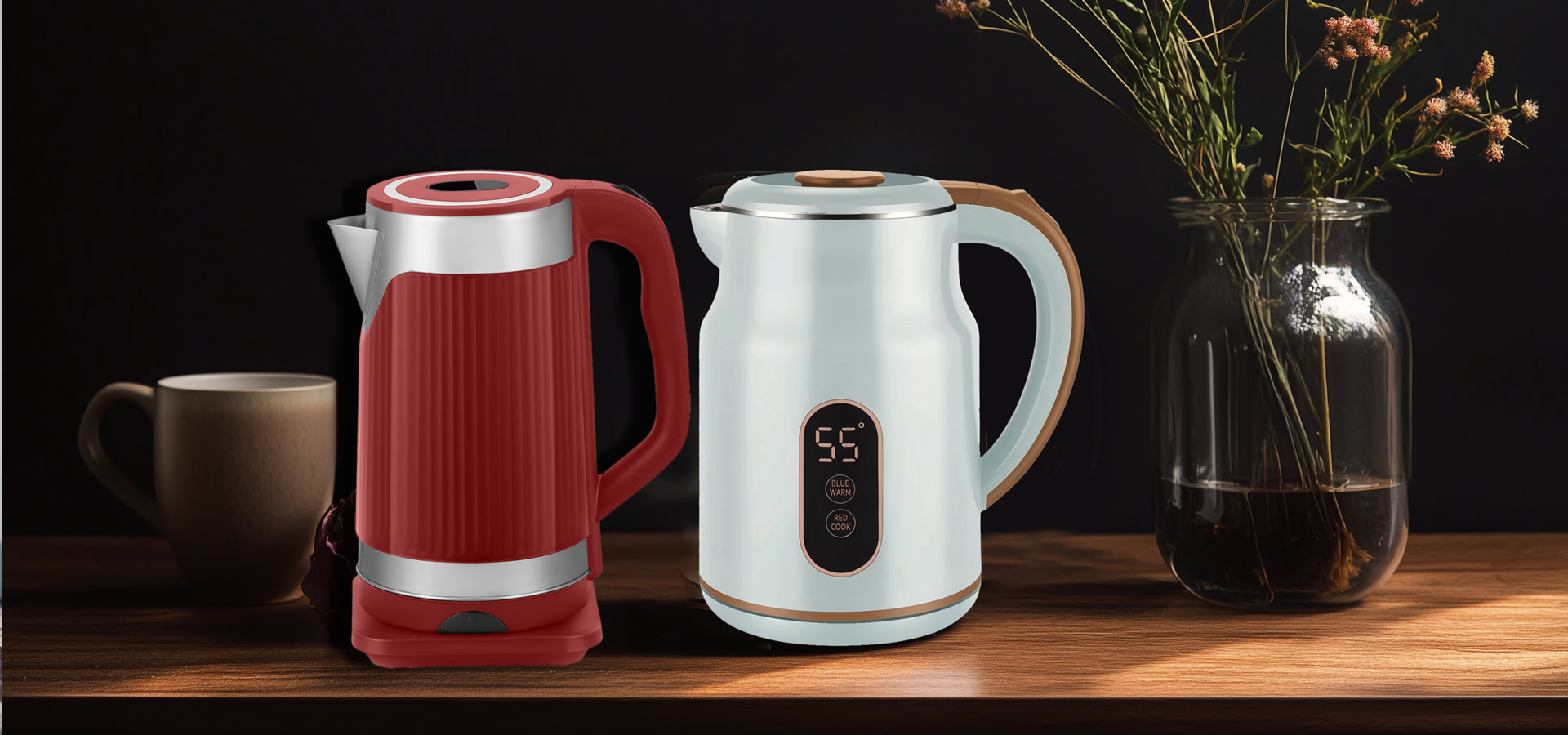  双层智能恒温水壶